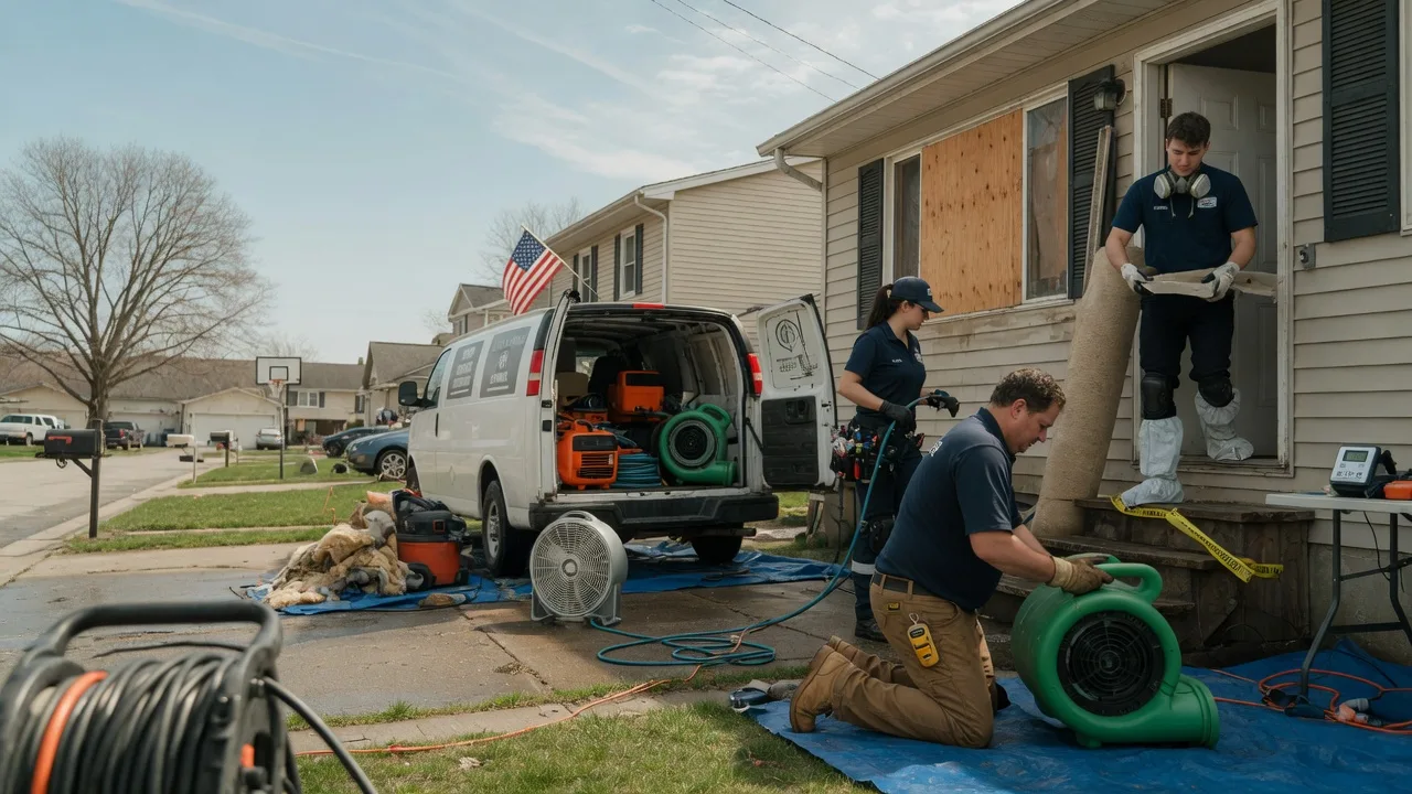Water Damage Restoration in Holcomb, MS near me
